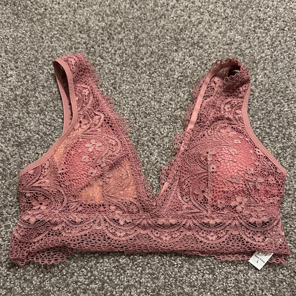 Dusty Rose Size L Bralette
